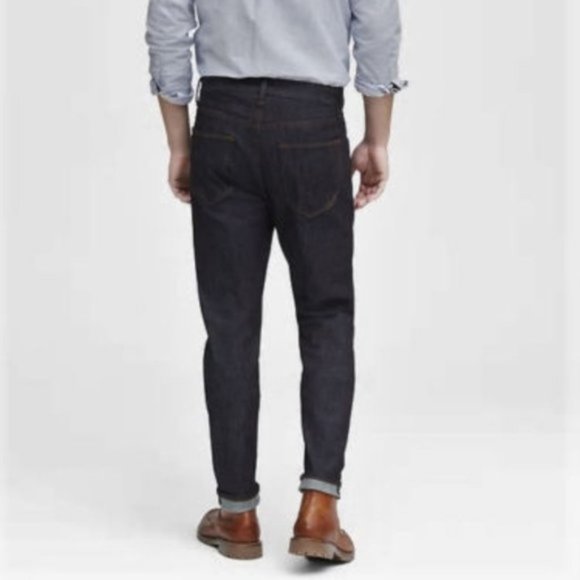 Banana Republic Slim Dark Wash Selvedge Jean 28/32 - Picture 2 of 3